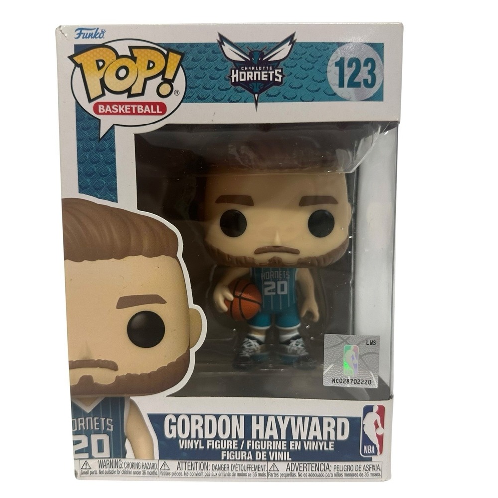 Funko POP! Sports NBA Gordon Hayward Hornets #123 Vinyl Figure 59263